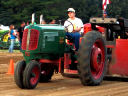 Tractor Pull Closeup